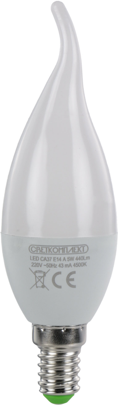 Лампа світлодіодна Светкомплект (6929547643942) 5Вт, E14, 4200K